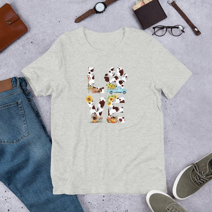 Dog Mom Farm Love T-Shirt
