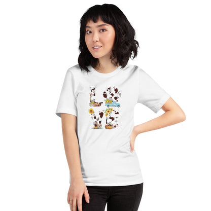 Dog Mom Farm Love T-Shirt