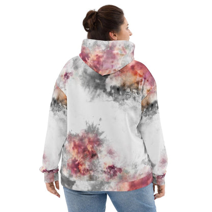 Dog Mom Grey Tie Dye Hoodie