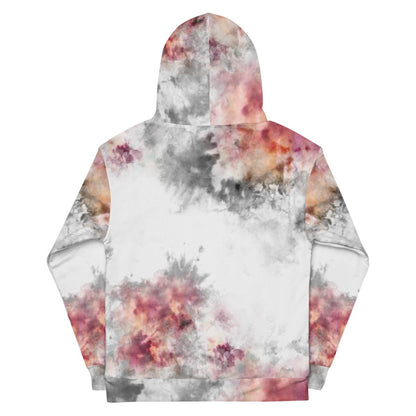 Dog Mom Grey Tie Dye Hoodie