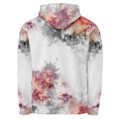 Dog Mom Grey Tie Dye Hoodie