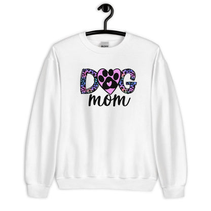 Dog Mom Leopard Paw Sweatshirt