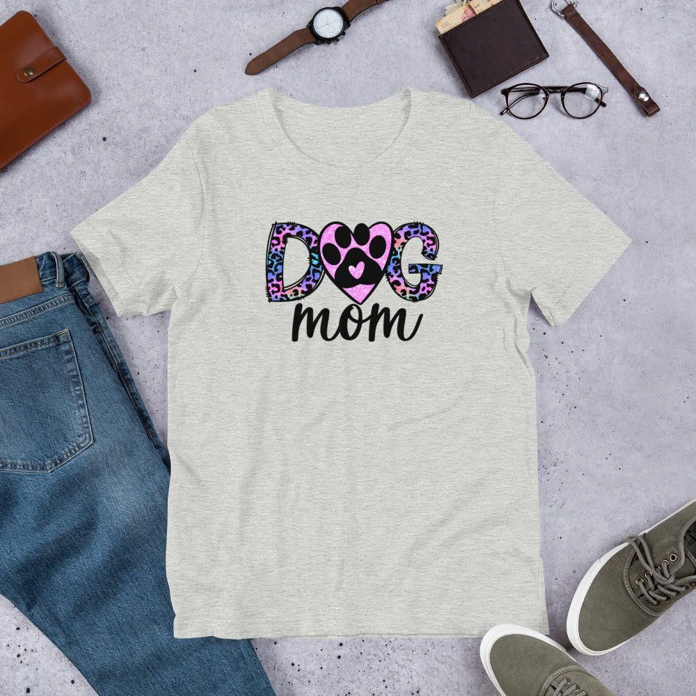 Dog Mom Leopard Paw T-Shirt