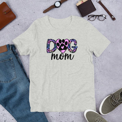 Dog Mom Leopard Paw T-Shirt