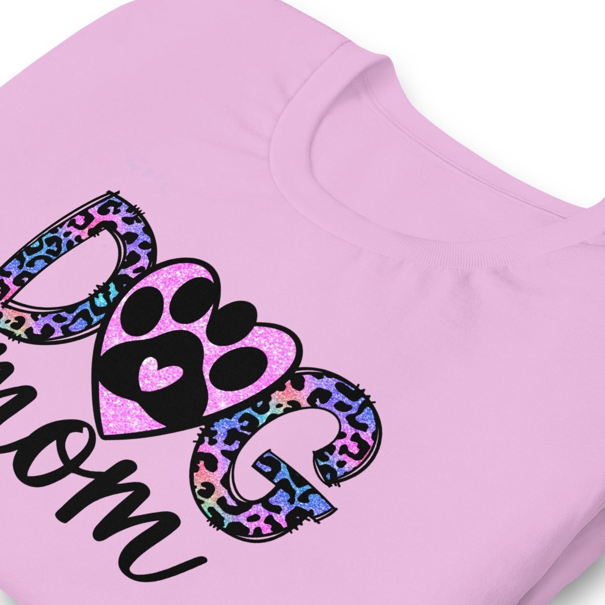 Dog Mom Leopard Paw T-Shirt