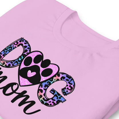 Dog Mom Leopard Paw T-Shirt