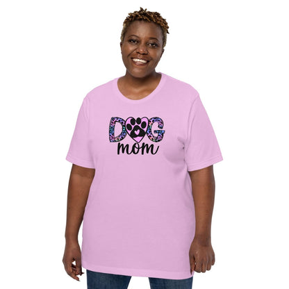 Dog Mom Leopard Paw T-Shirt