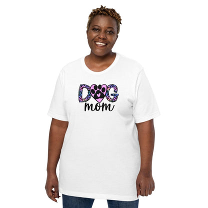 Dog Mom Leopard Paw T-Shirt