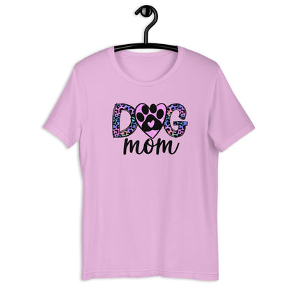 Dog Mom Leopard Paw T-Shirt