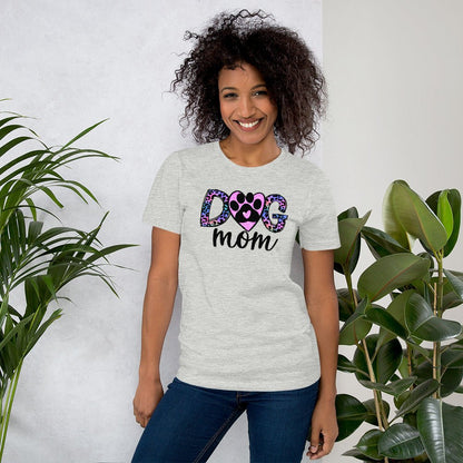 Dog Mom Leopard Paw T-Shirt