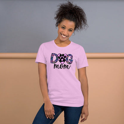 Dog Mom Leopard Paw T-Shirt