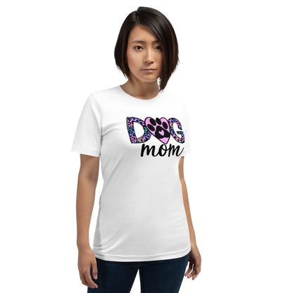Dog Mom Leopard Paw T-Shirt