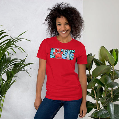 Dog Mom Love T-Shirt