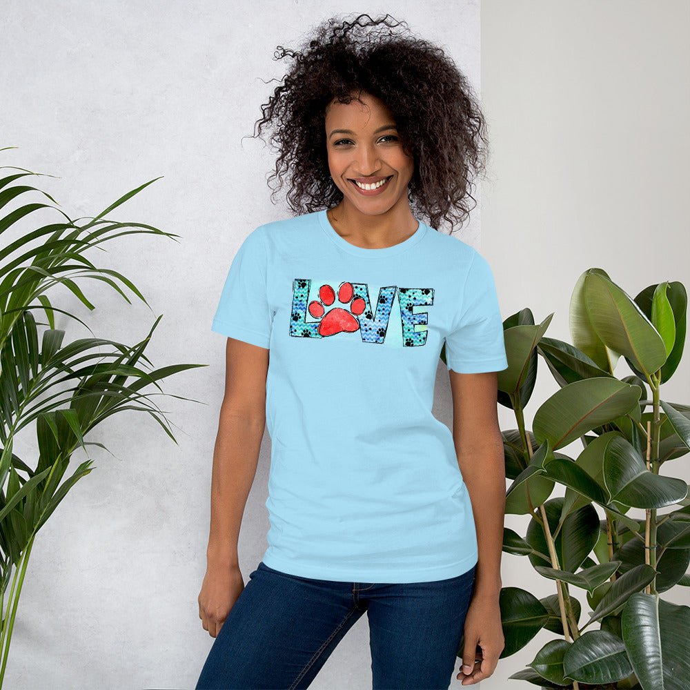 Dog Mom Love T-Shirt