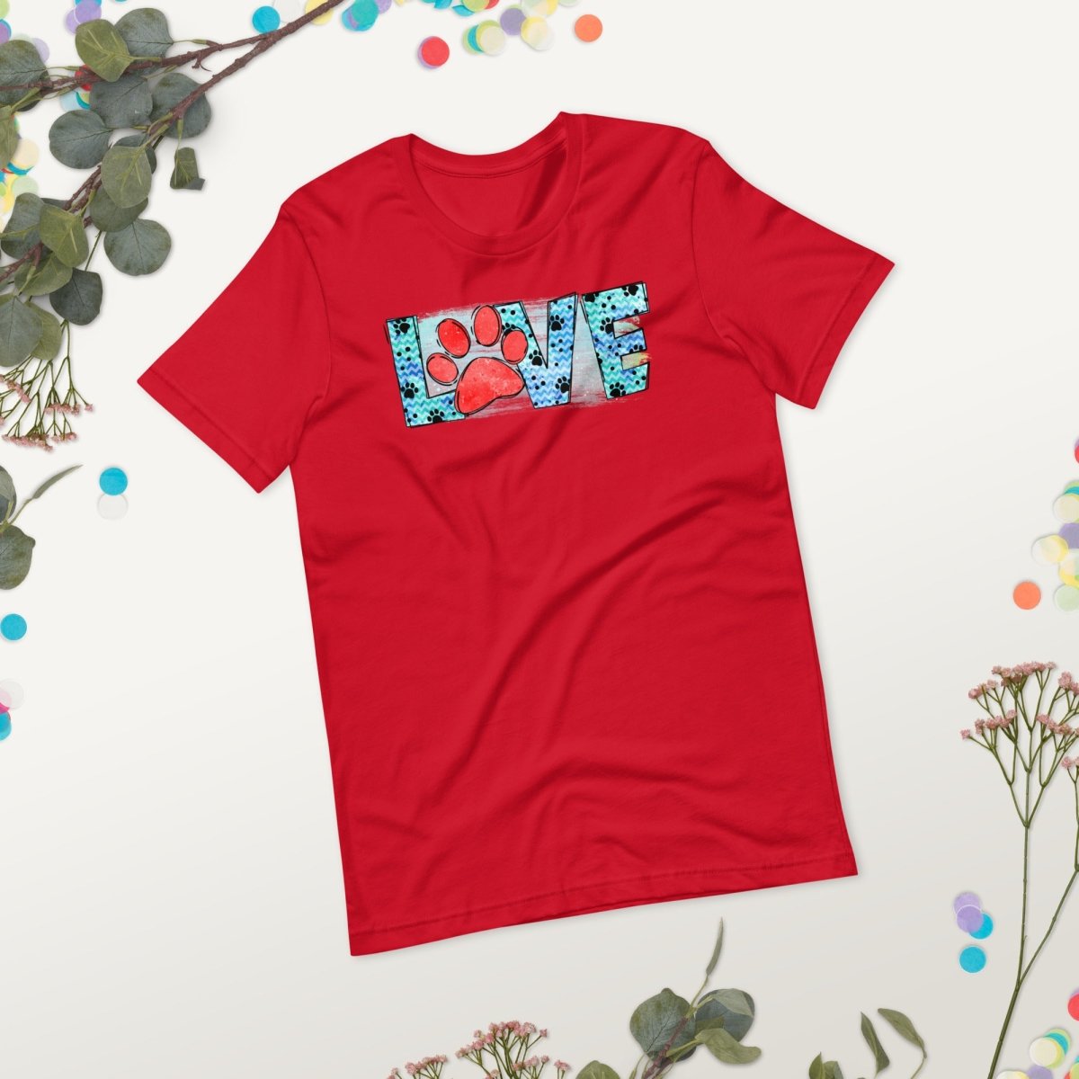 Dog Mom Love T-Shirt