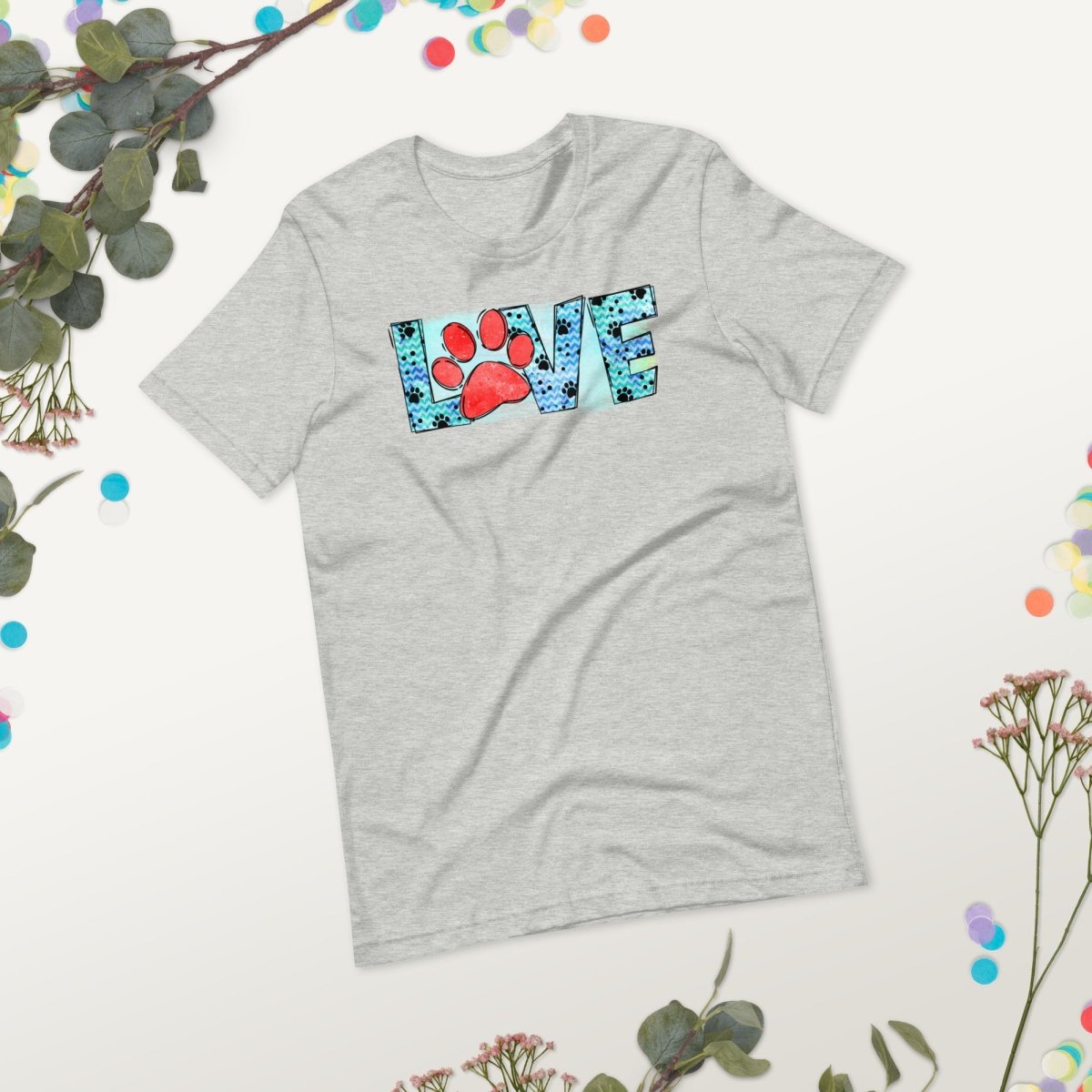 Dog Mom Love T-Shirt