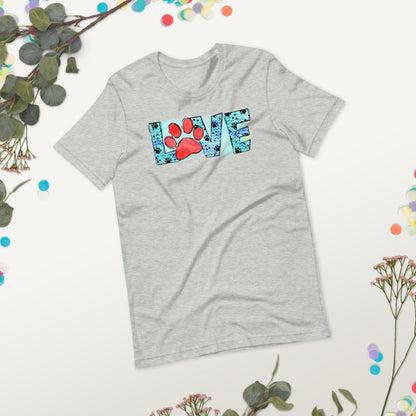 Dog Mom Love T-Shirt