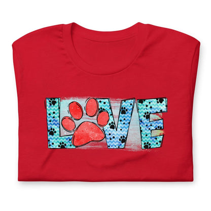 Dog Mom Love T-Shirt