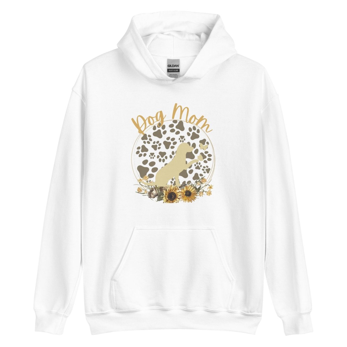 Dog Mom Pup and Butterflies Hoodie