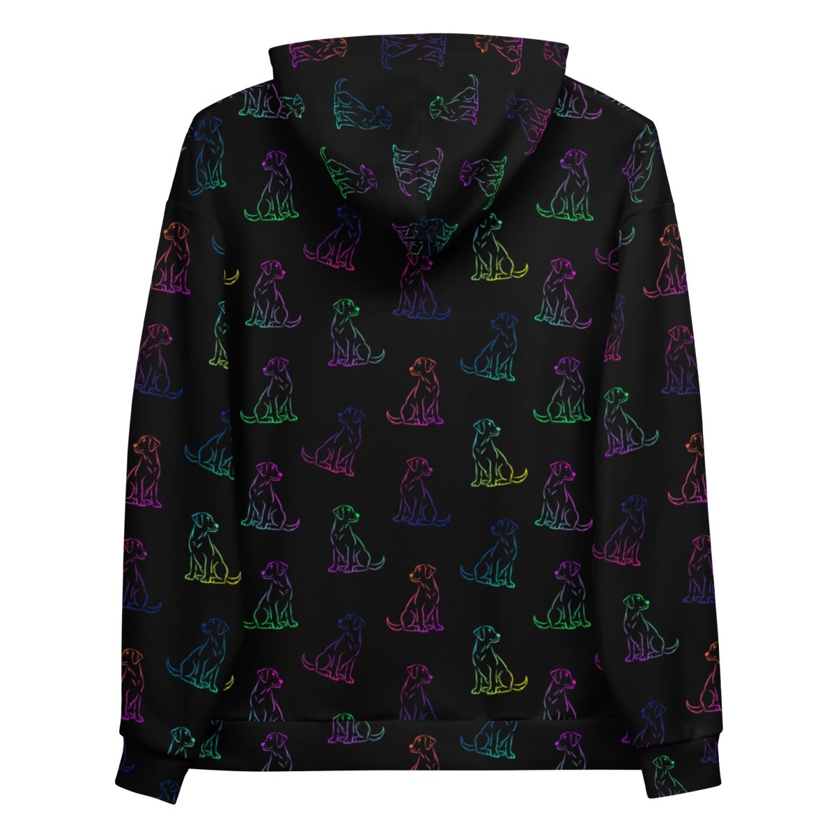 Dog Mom Rainbow Dog Hoodie
