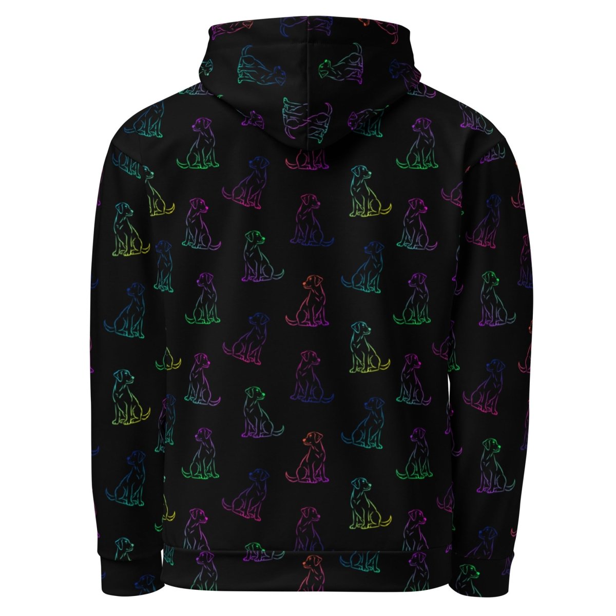 Dog Mom Rainbow Dog Hoodie