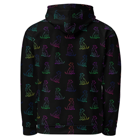 Dog Mom Rainbow Dog Hoodie