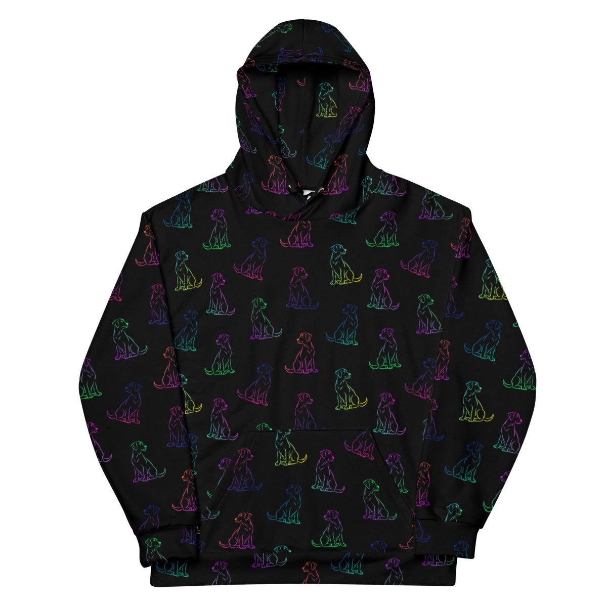Dog Mom Rainbow Dog Hoodie