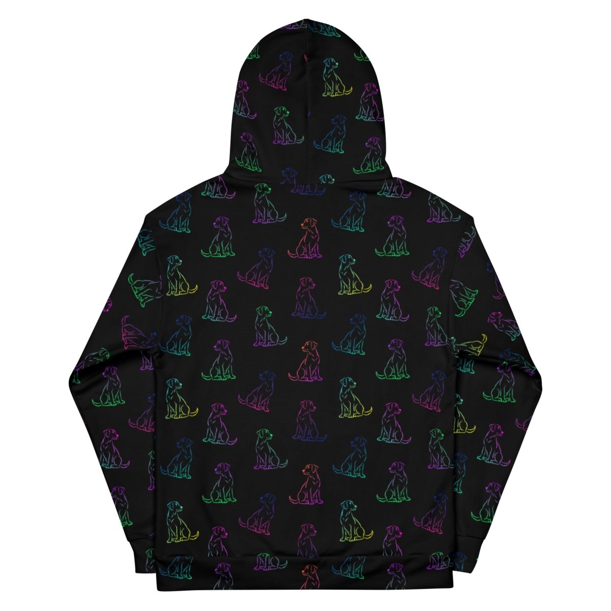 Dog Mom Rainbow Dog Hoodie