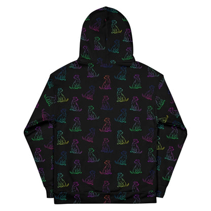 Dog Mom Rainbow Dog Hoodie