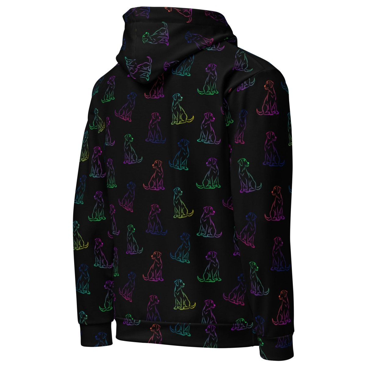 Dog Mom Rainbow Dog Hoodie