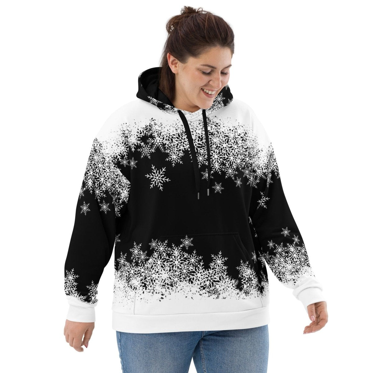 Dog Mom Snowflake Hoodie