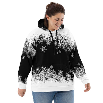 Dog Mom Snowflake Hoodie
