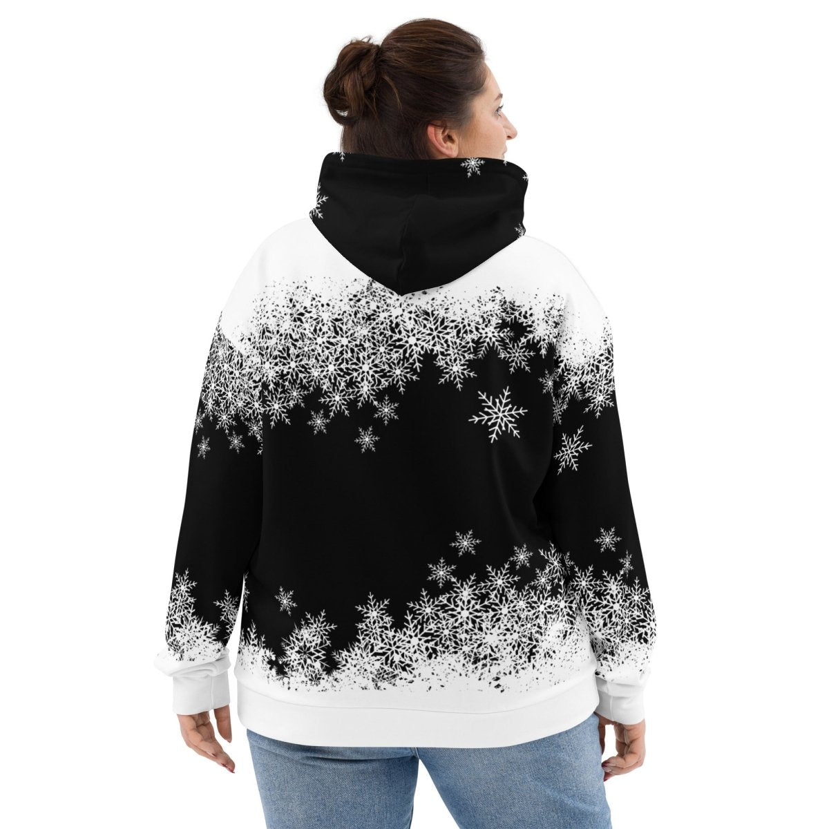 Dog Mom Snowflake Hoodie
