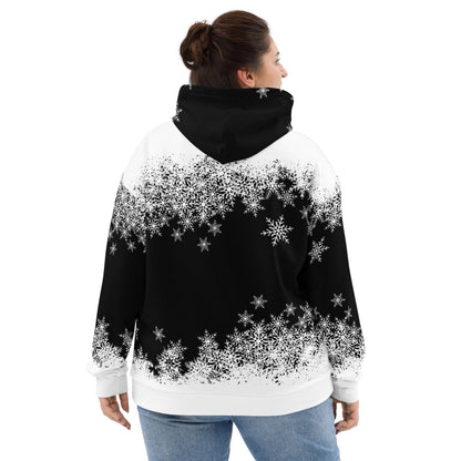Dog Mom Snowflake Hoodie