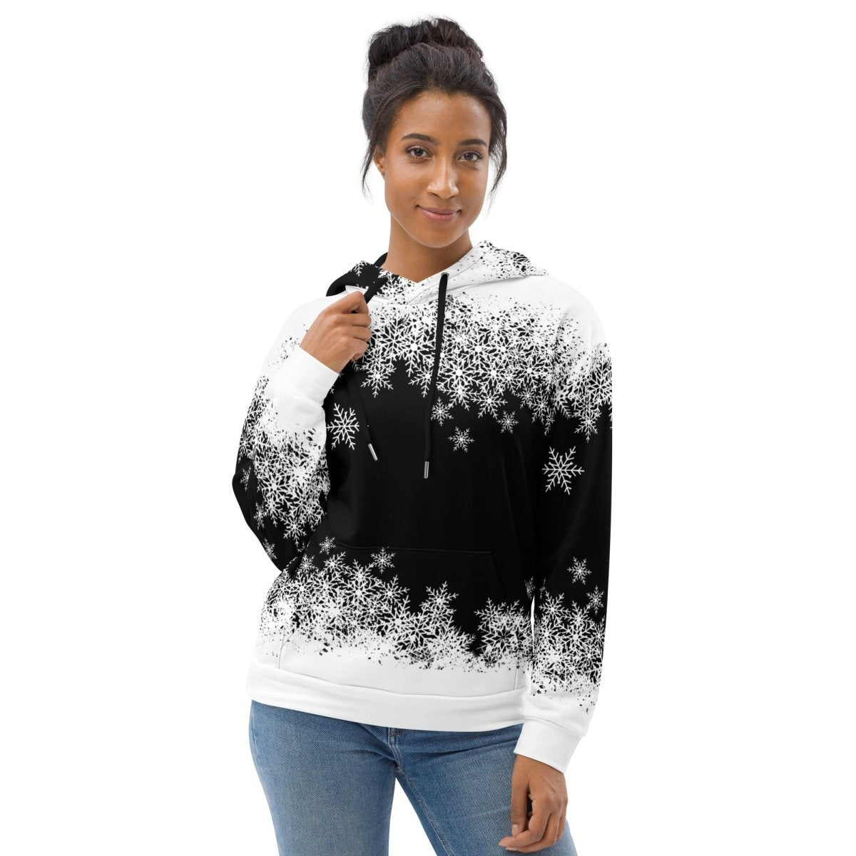 Dog Mom Snowflake Hoodie