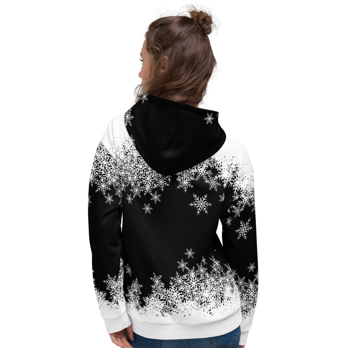 Dog Mom Snowflake Hoodie