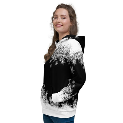 Dog Mom Snowflake Hoodie