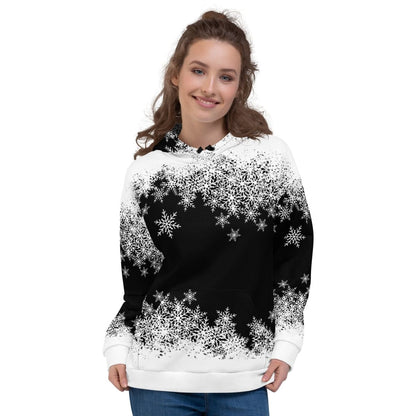 Dog Mom Snowflake Hoodie