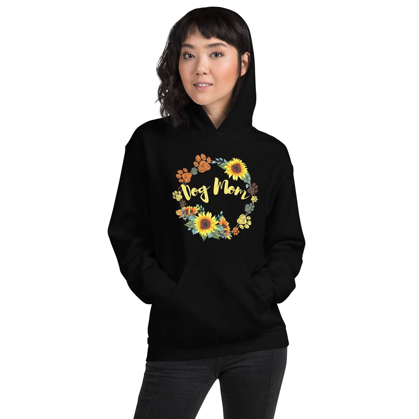 Dog Mom Sunflower Hoodie