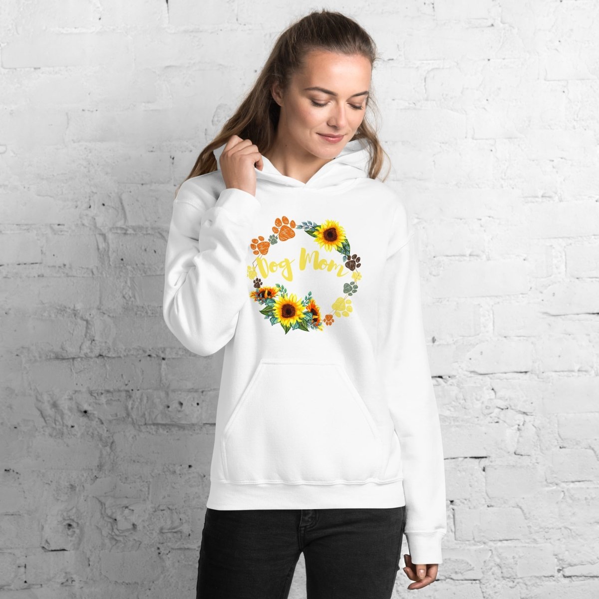 Dog Mom Sunflower Hoodie