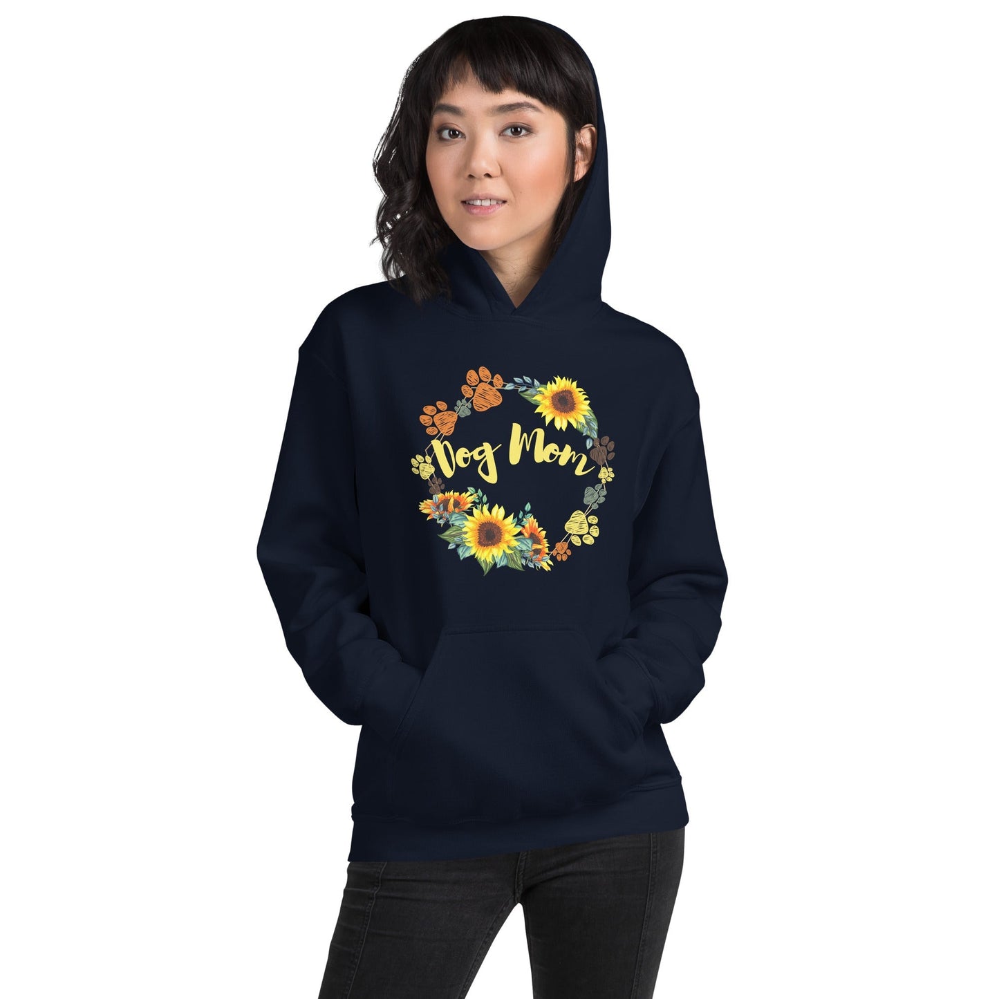 Dog Mom Sunflower Hoodie