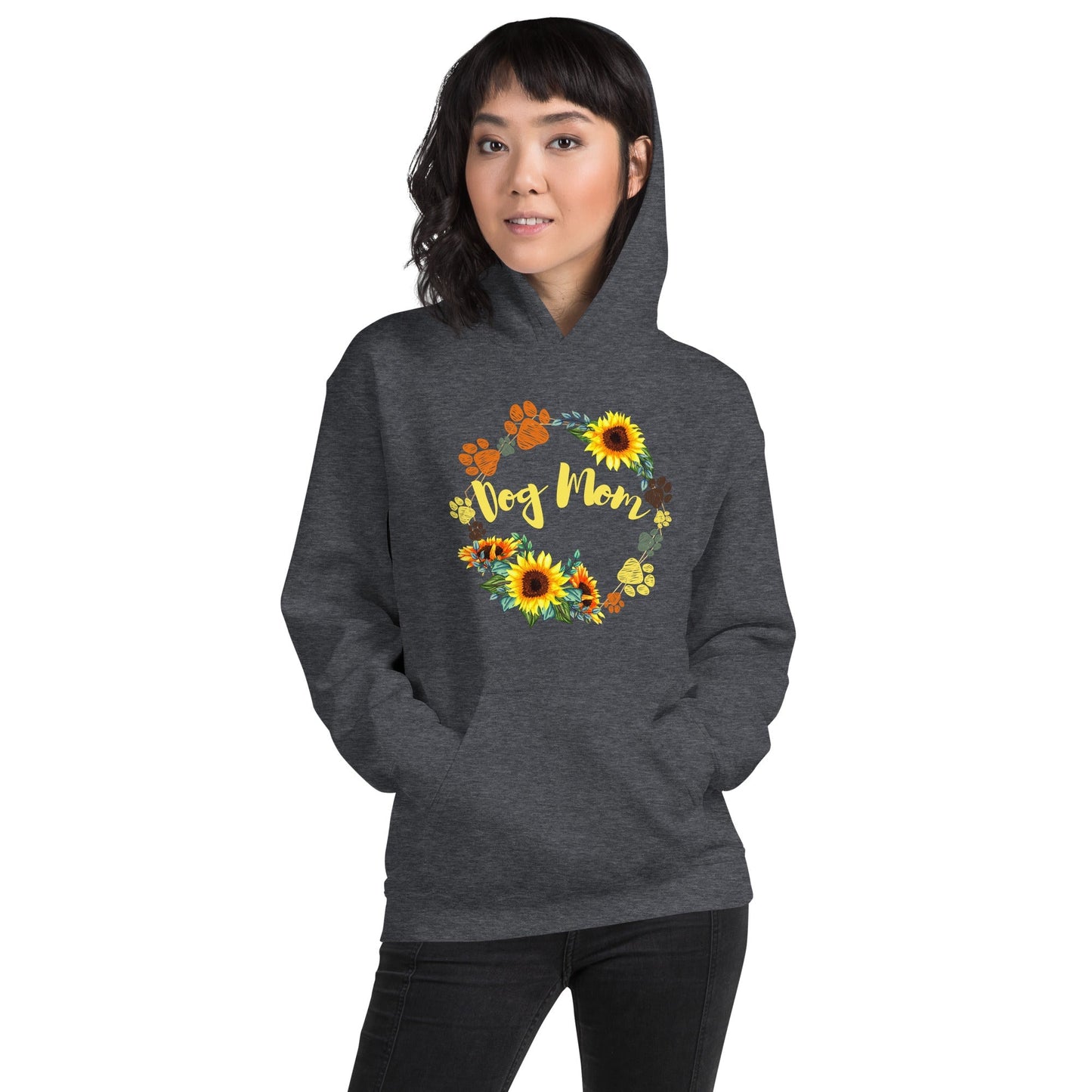 Dog Mom Sunflower Hoodie