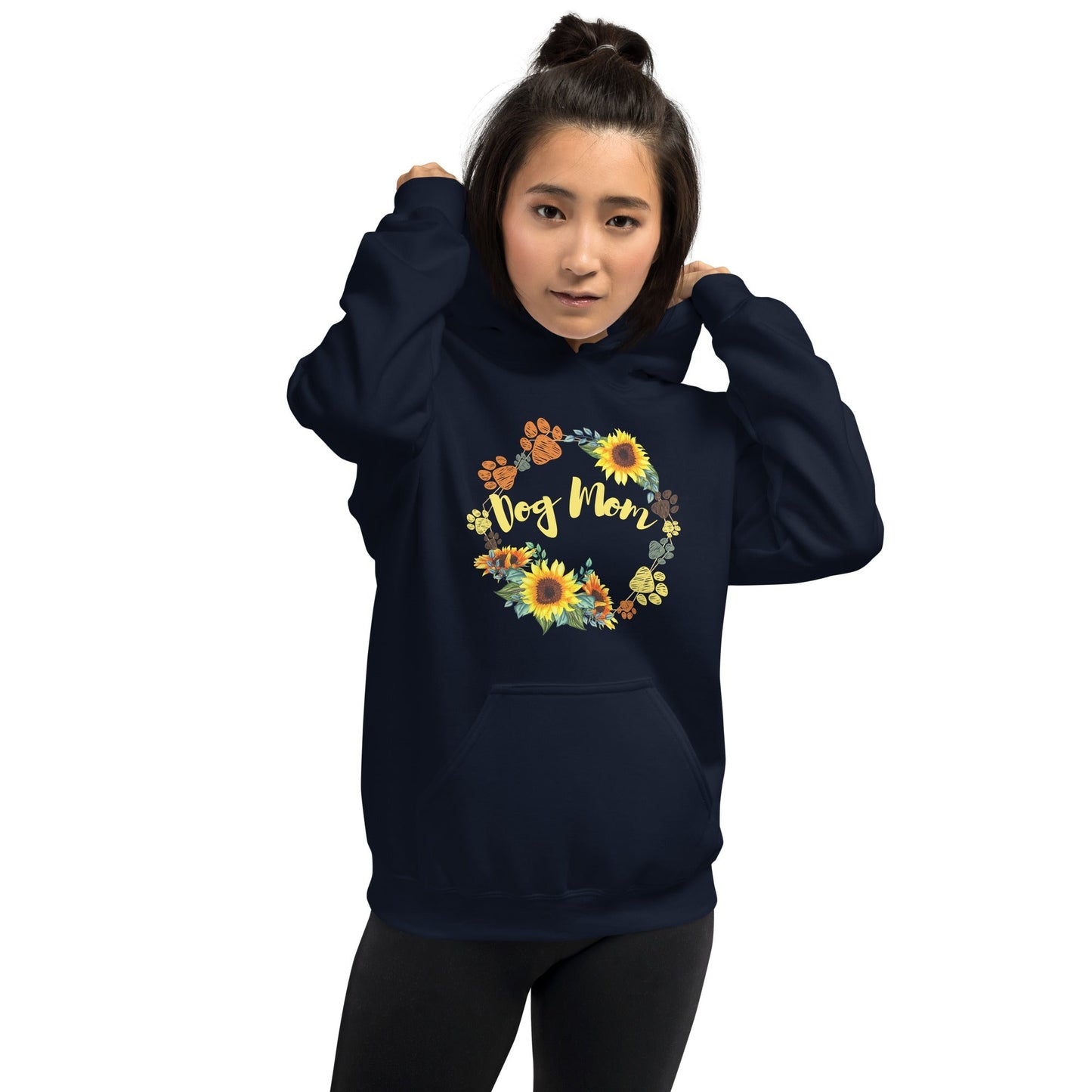 Dog Mom Sunflower Hoodie