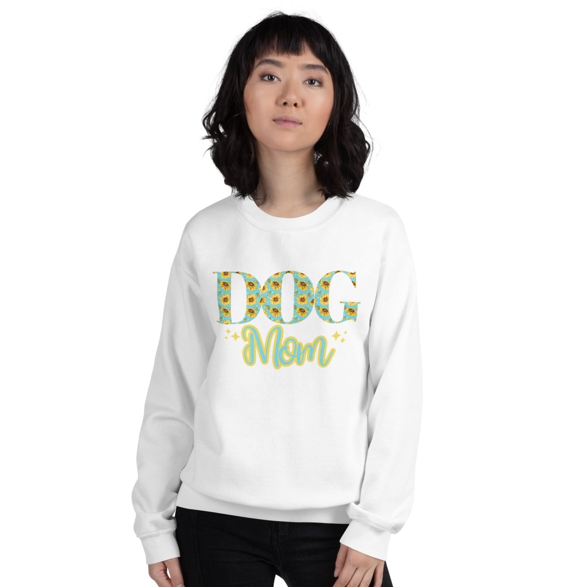 Dog Mom Sunflowers Sweatshirt