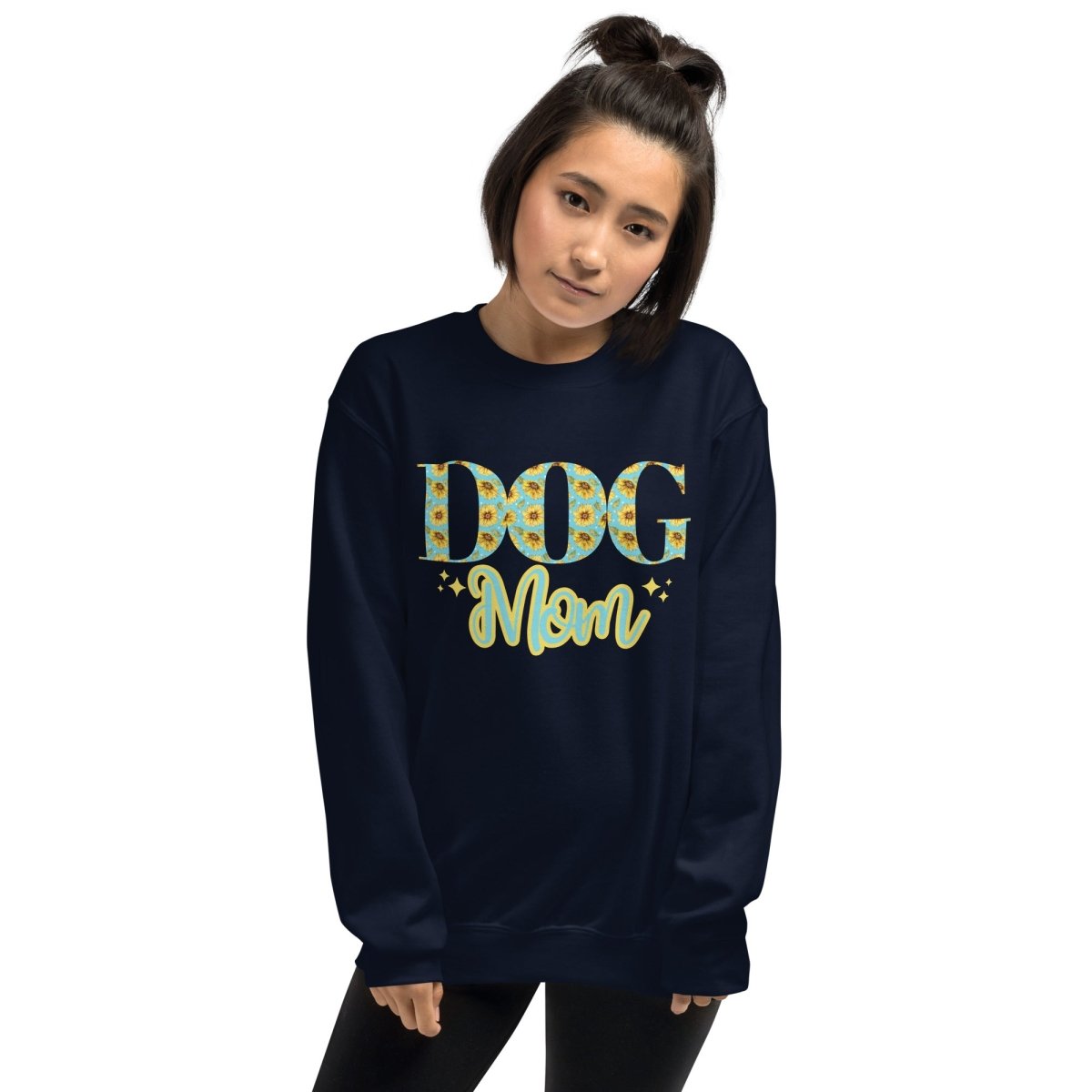 Dog Mom Sunflowers Sweatshirt