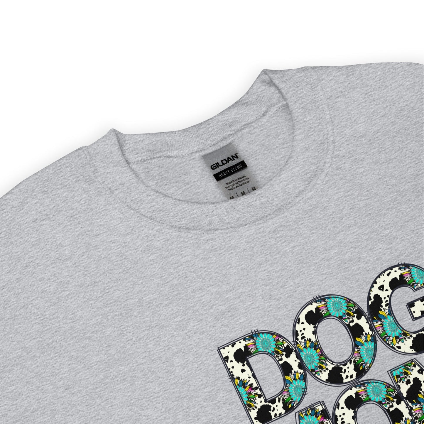 Dog Mom Teal Sunflower Sweatshirt