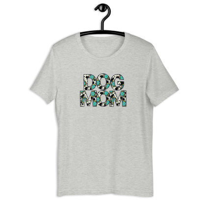 Dog Mom Teal Sunflower T-Shirt