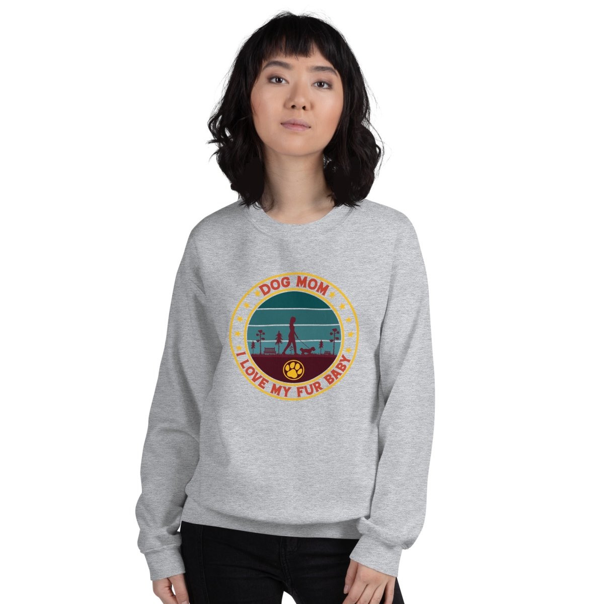 Dog Mom Vintage Sweatshirt