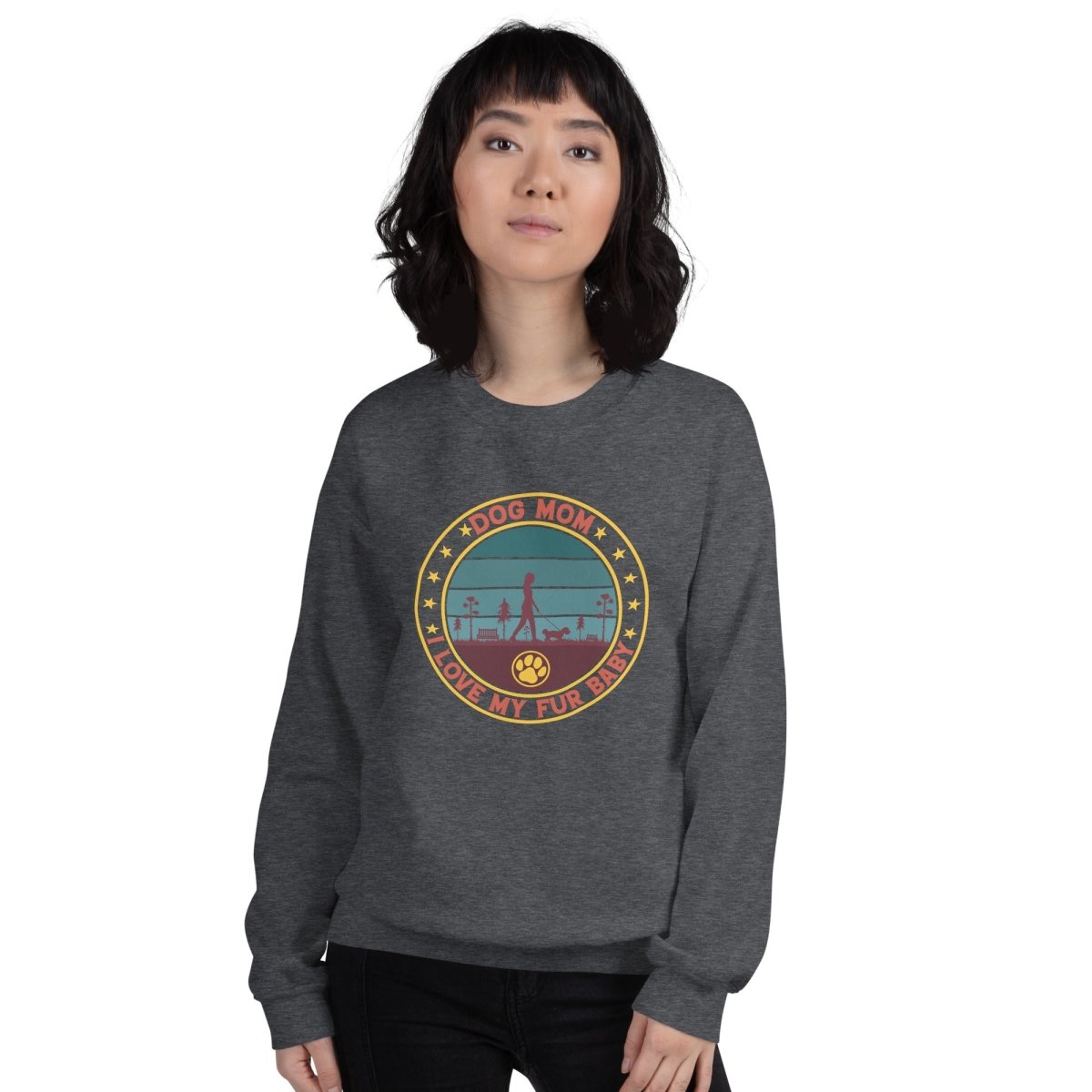 Dog Mom Vintage Sweatshirt