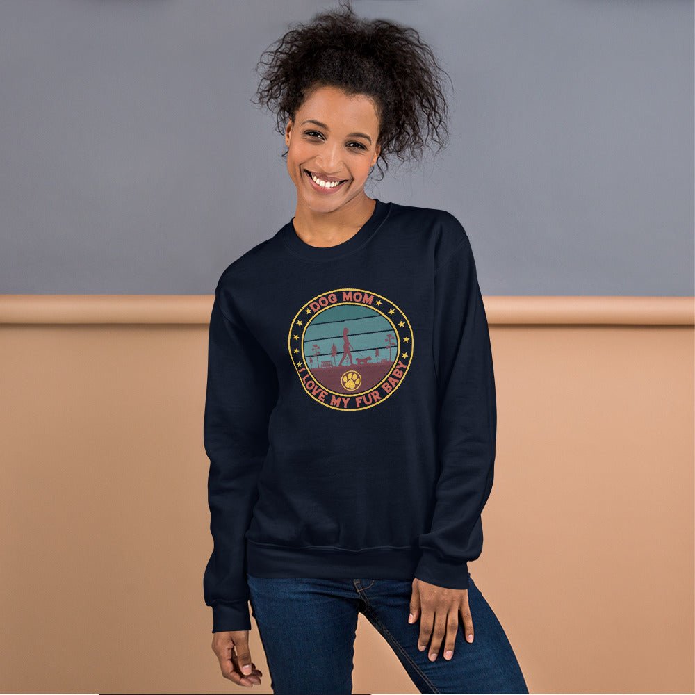 Dog Mom Vintage Sweatshirt